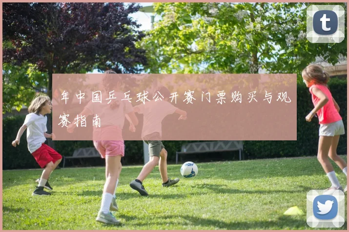 年中国乒乓球公开赛门票购买与观赛指南